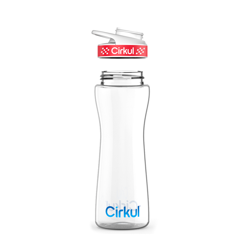 22oz. Plastic Bottle & Comfort Grip Lid GU2Y