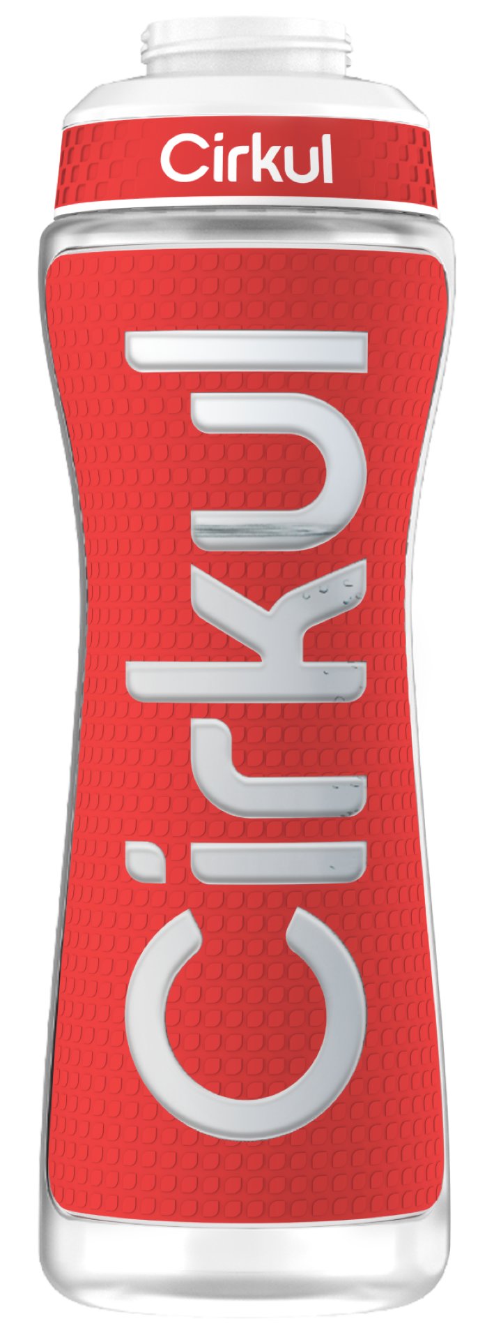 22oz. Grip Squeeze Plastic Bottle & Sport Lid YG1O