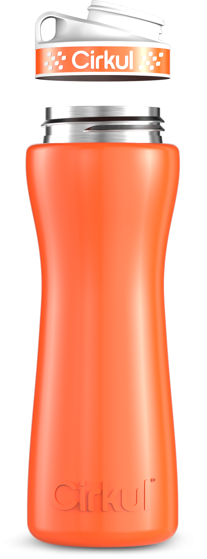 Custom 22oz. Stainless Steel Bottle & Comfort Grip Lid QYXQ