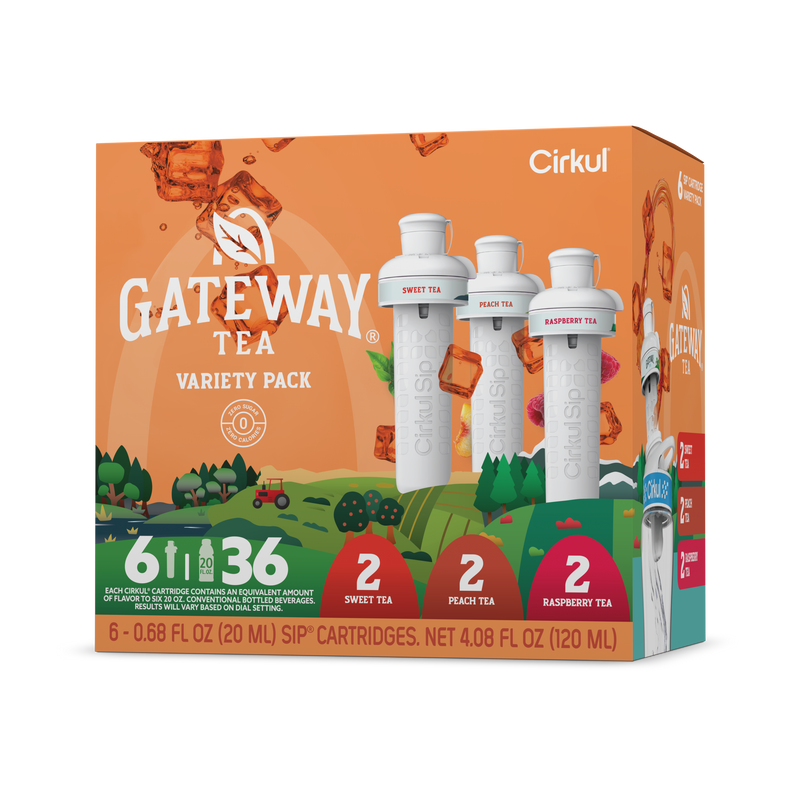 Gateway Tea® 6-Pack Variety Pack D1I2