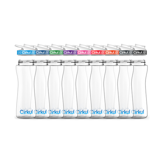 22oz. Plastic Bottle & Comfort Grip Lid GU2Y