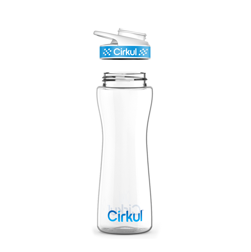 22oz. Plastic Bottle & Comfort Grip Lid GU2Y