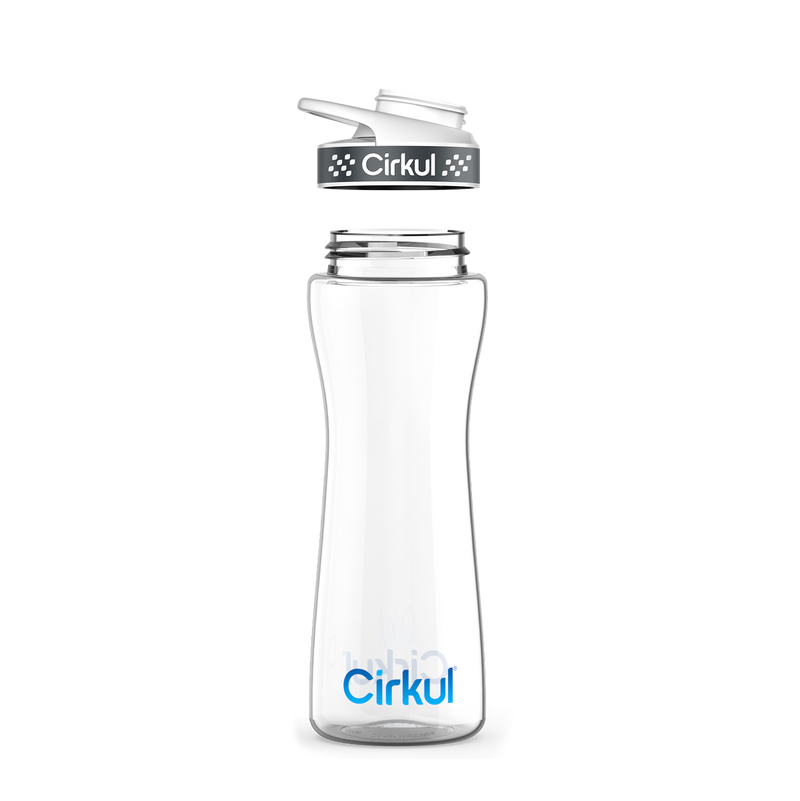 22oz. Plastic Bottle & Comfort Grip Lid GU2Y