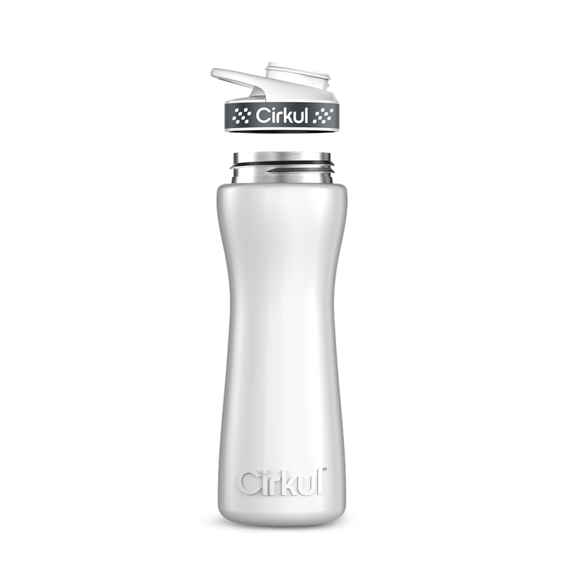 22oz. Stainless Steel Bottle & Comfort Grip Lid W153