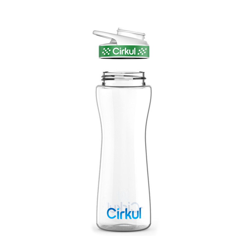 22oz. Plastic Bottle & Comfort Grip Lid GU2Y