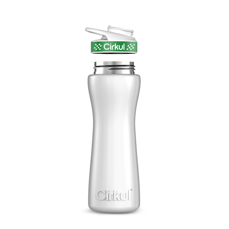 22oz. Stainless Steel Bottle & Comfort Grip Lid W153