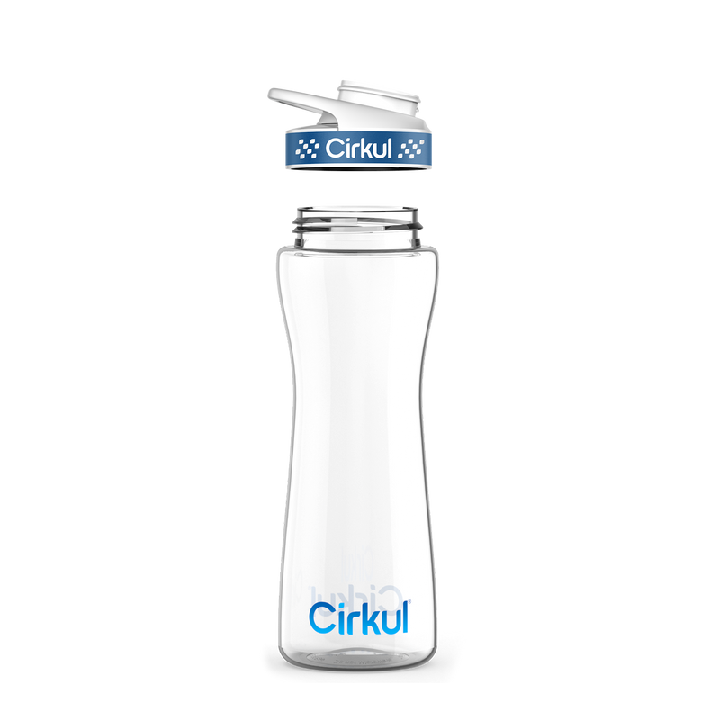 22oz. Plastic Bottle & Comfort Grip Lid GU2Y