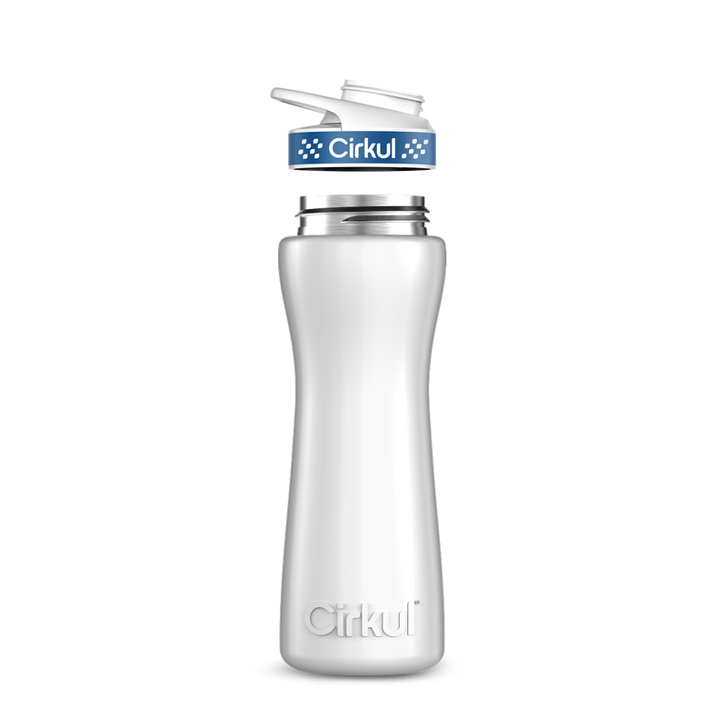 22oz. Stainless Steel Bottle & Comfort Grip Lid W153