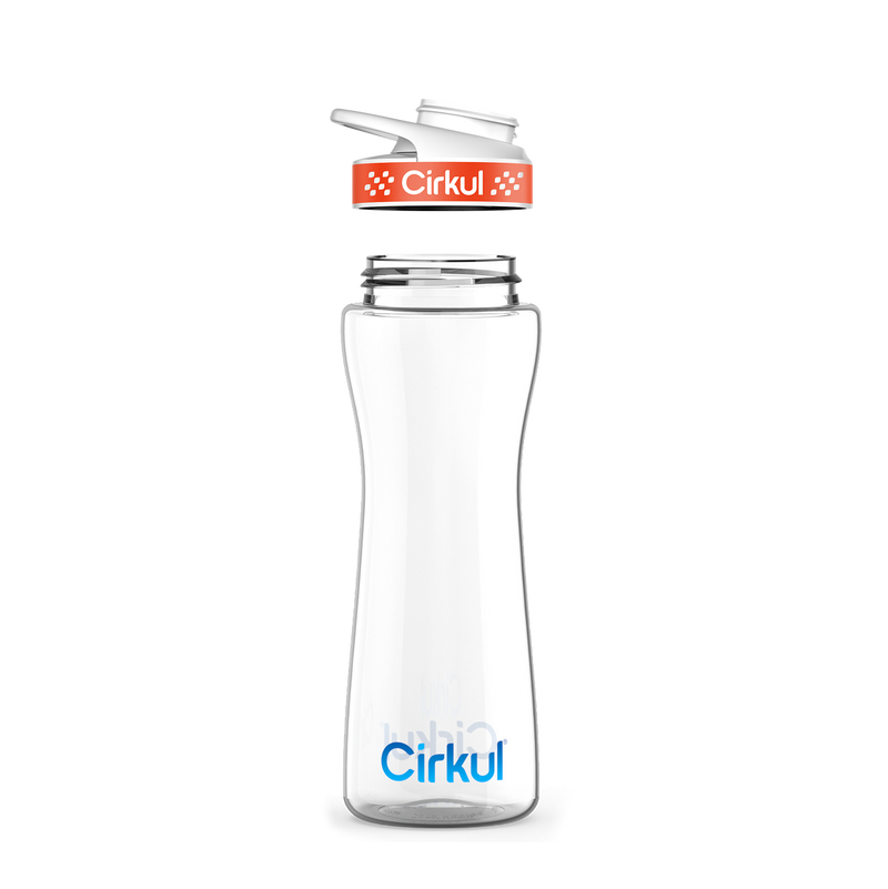 22oz. Plastic Bottle & Comfort Grip Lid GU2Y