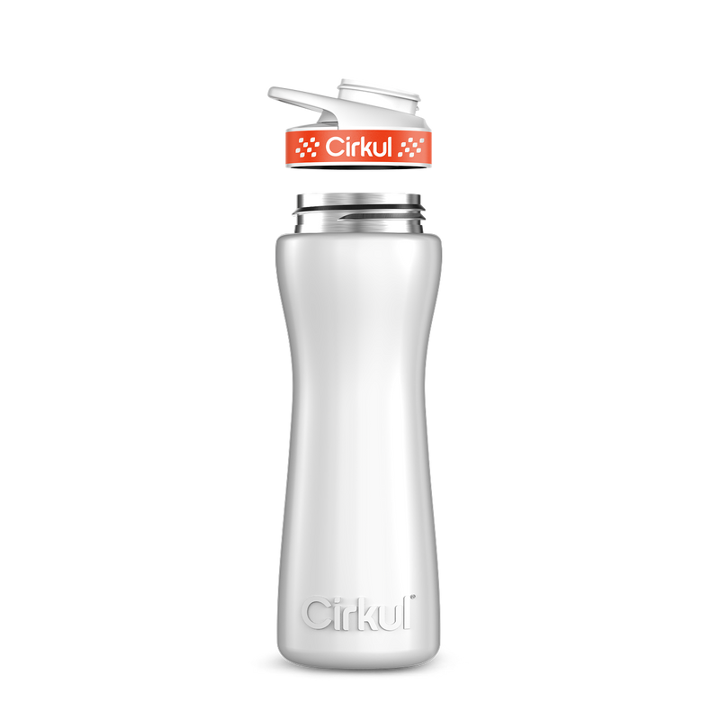 22oz. Stainless Steel Bottle & Comfort Grip Lid W153