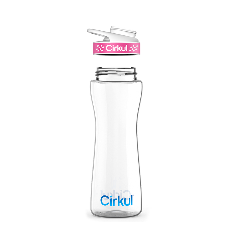 22oz. Plastic Bottle & Comfort Grip Lid GU2Y