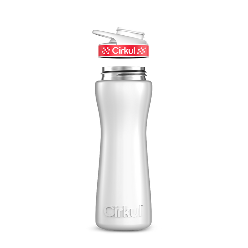 22oz. Stainless Steel Bottle & Comfort Grip Lid W153