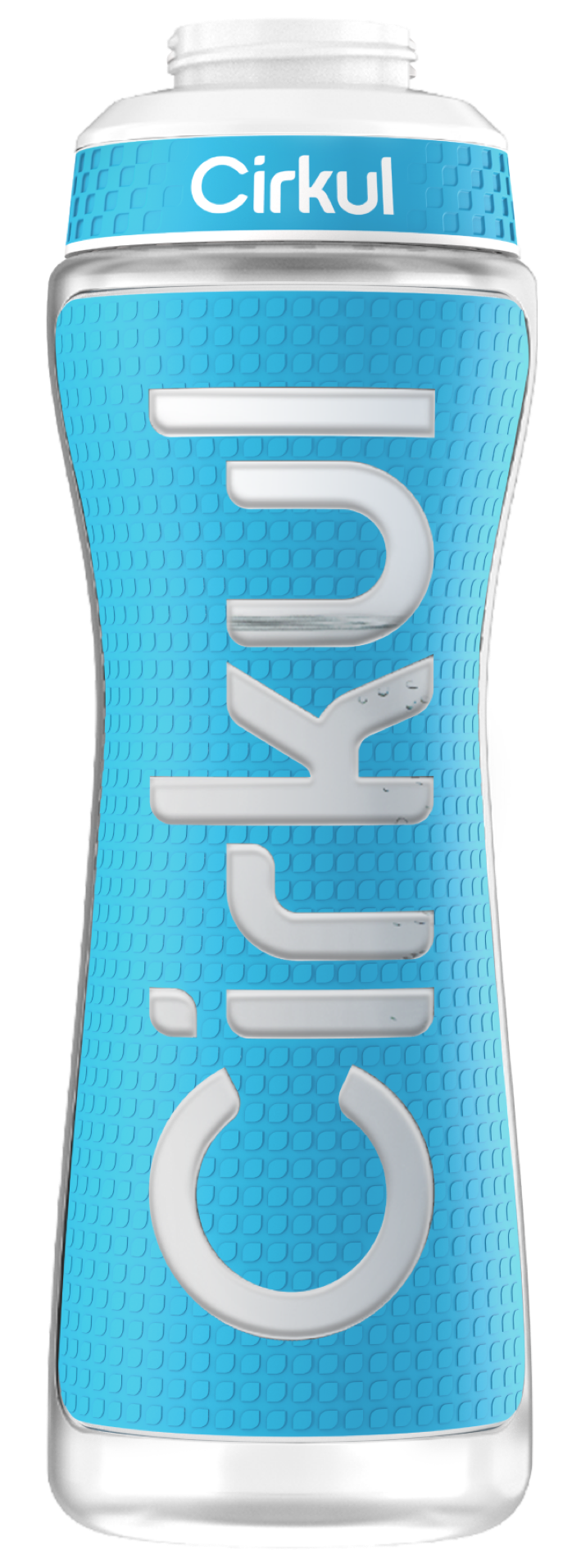 22oz. Grip Squeeze Plastic Bottle & Sport Lid YG1O