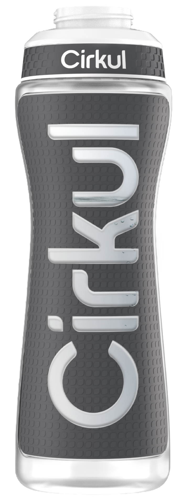 22oz. Grip Squeeze Plastic Bottle & Sport Lid YG1O