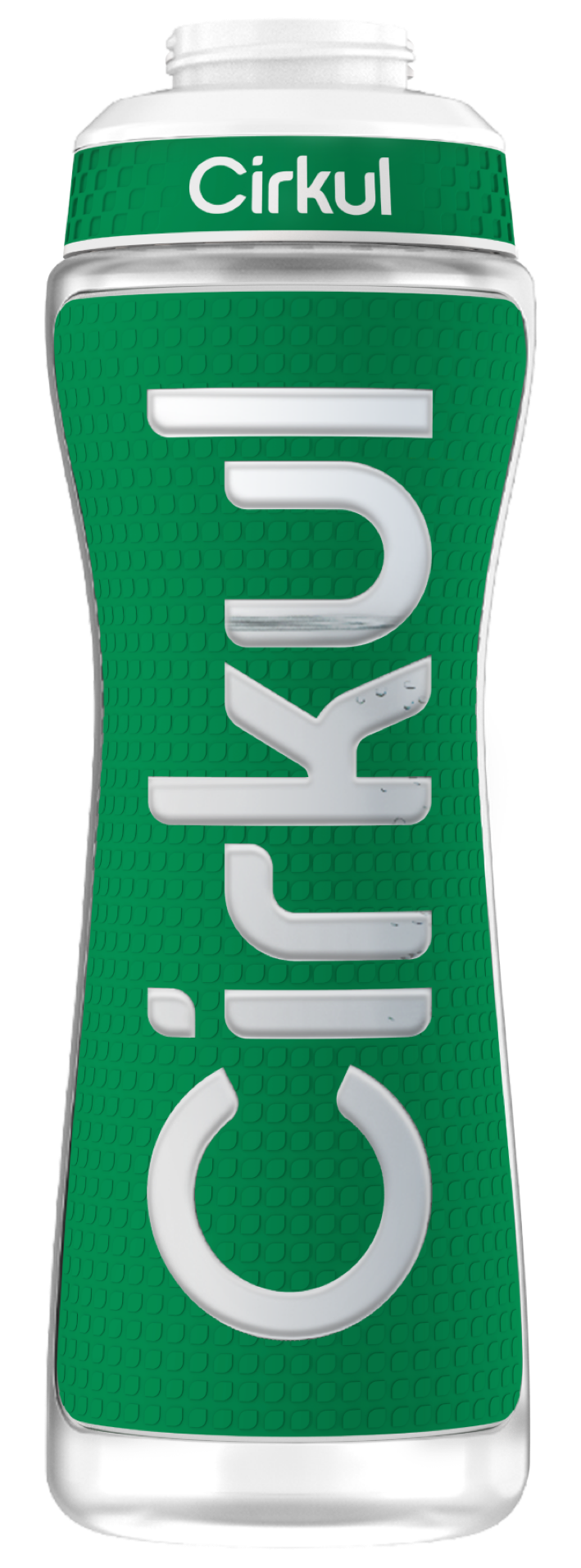 22oz. Grip Squeeze Plastic Bottle & Sport Lid YG1O