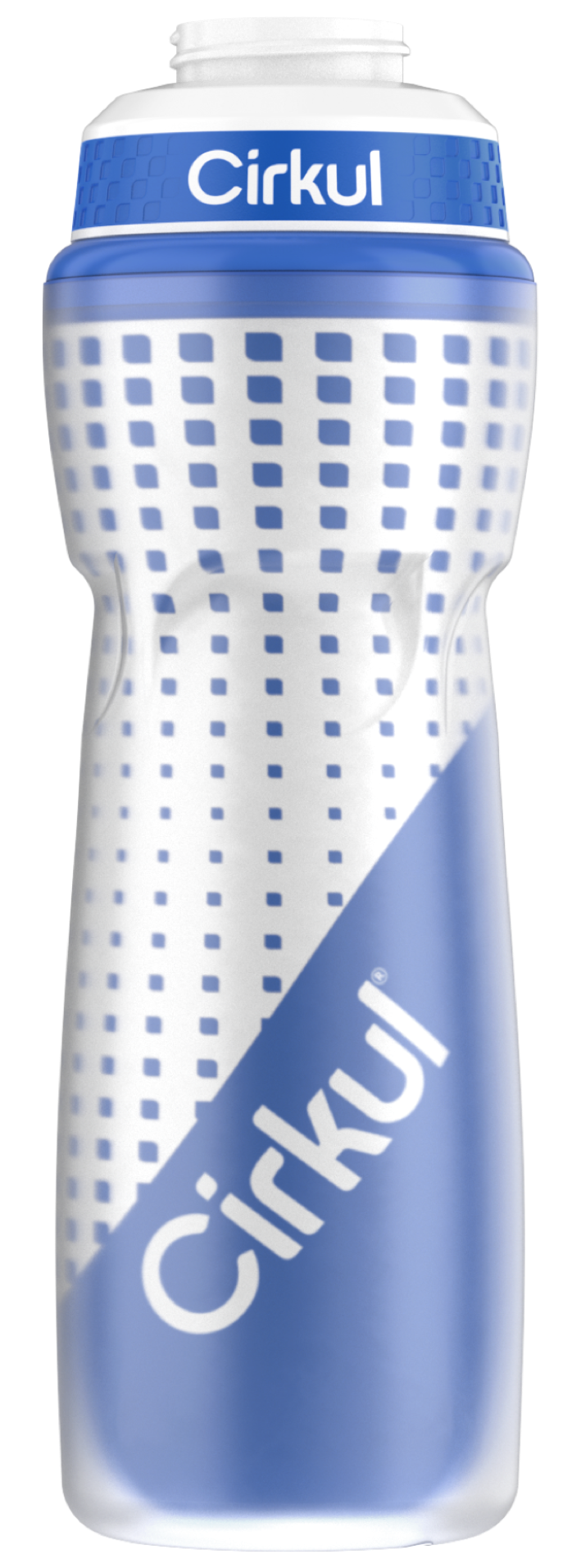 22oz. Insulated Squeeze Plastic Bottle & Sport Lid CLG5