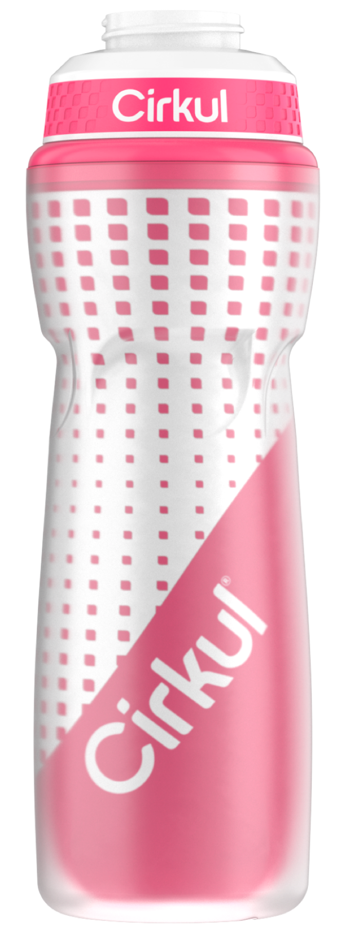 22oz. Insulated Squeeze Plastic Bottle & Sport Lid CLG5