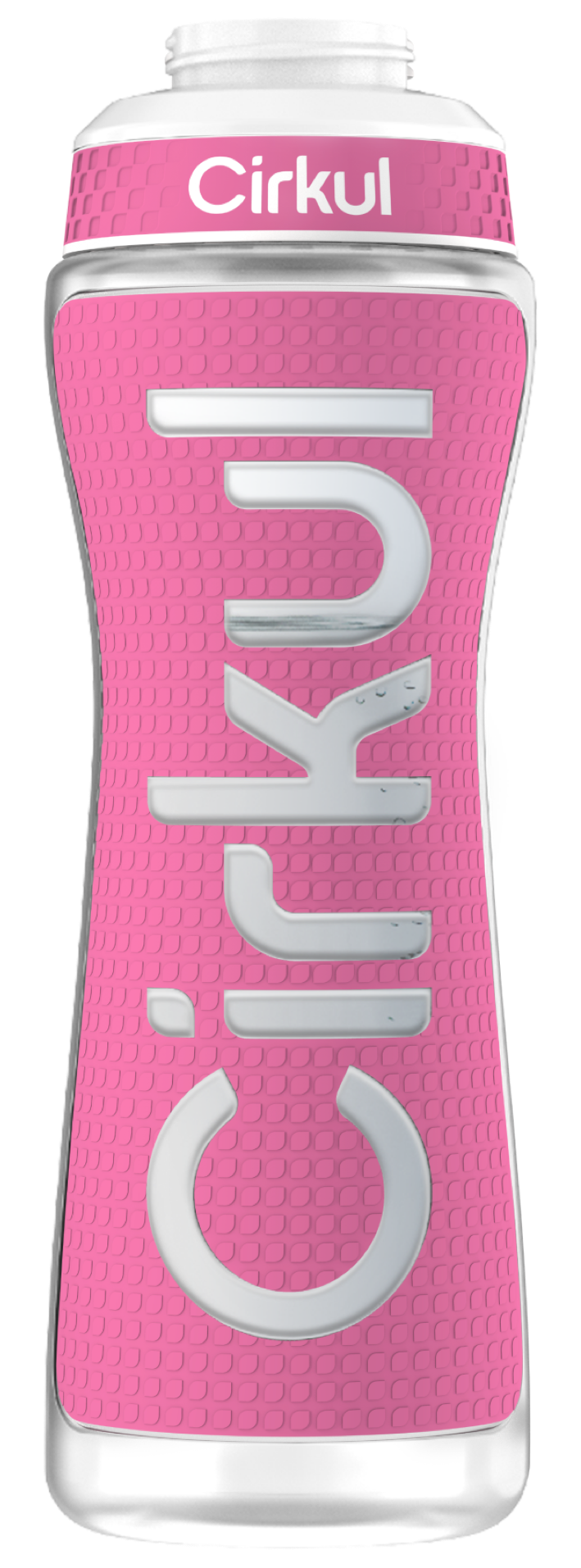 22oz. Grip Squeeze Plastic Bottle & Sport Lid YG1O