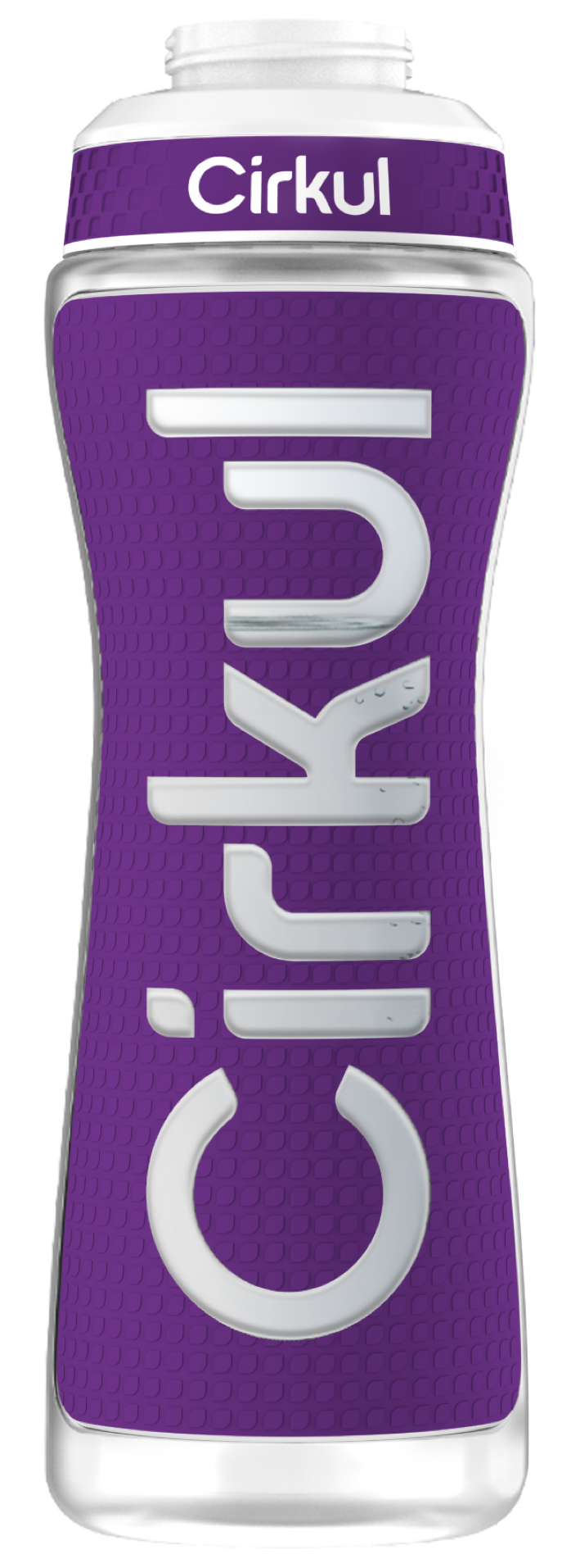 22oz. Grip Squeeze Plastic Bottle & Sport Lid YG1O