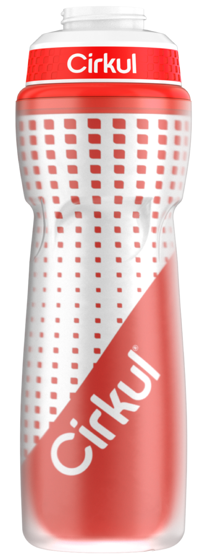 22oz. Insulated Squeeze Plastic Bottle & Sport Lid CLG5