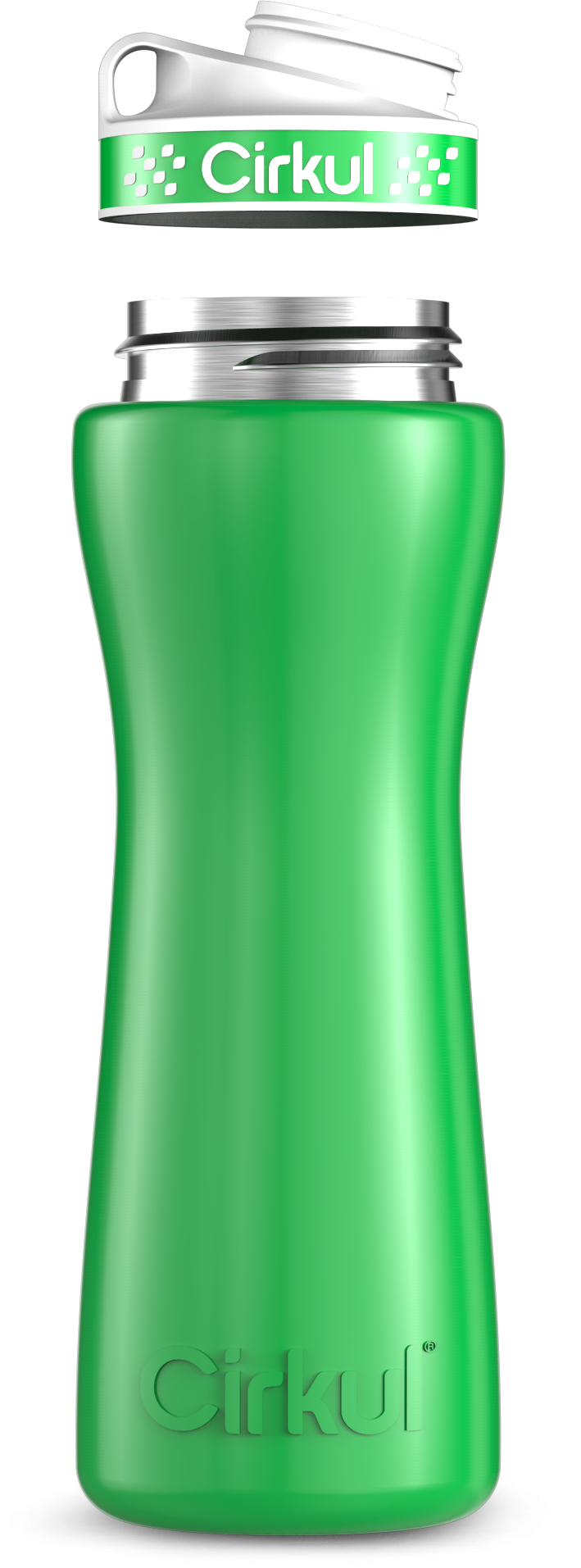 Custom 22oz. Stainless Steel Bottle & Comfort Grip Lid QYXQ