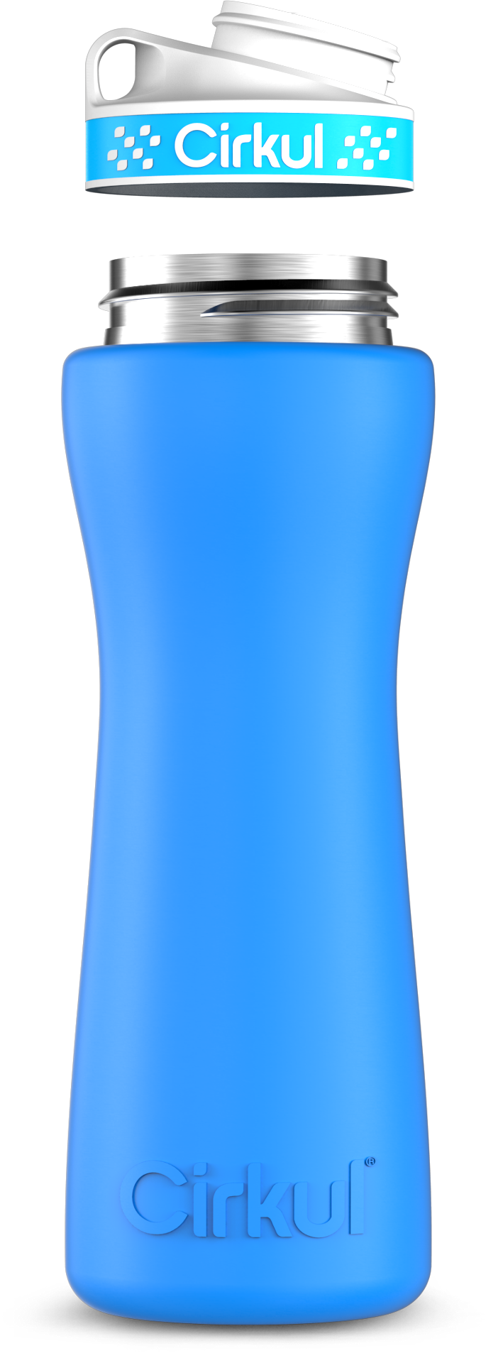 Custom 22oz. Stainless Steel Bottle & Comfort Grip Lid QYXQ